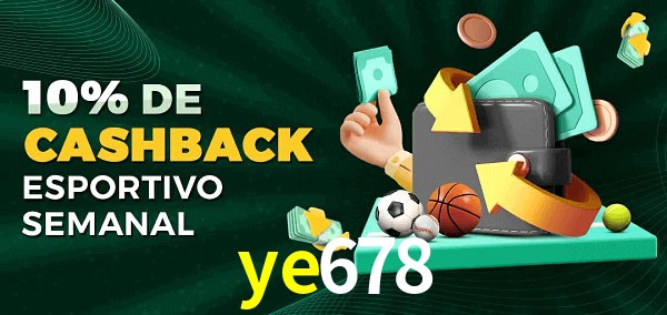 10% de bônus de cashback na ye678